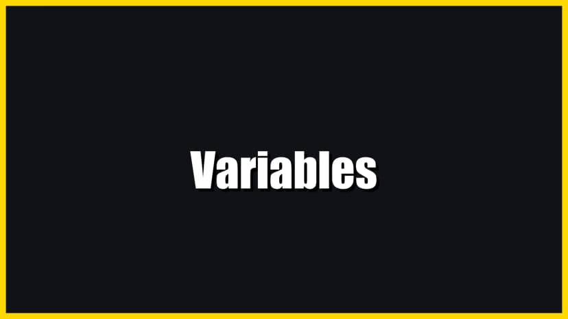 Variables