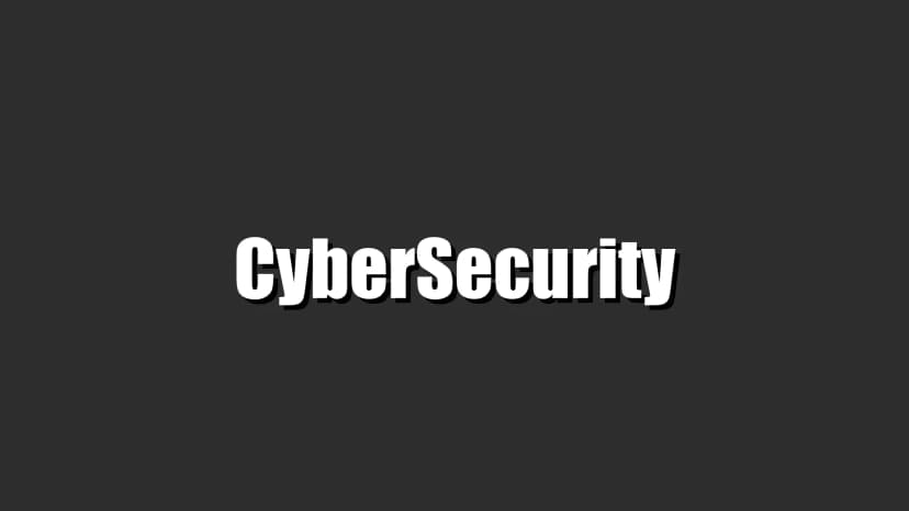CyberSecurity Notes