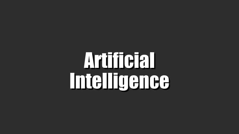 Artificial Intelligence Notes