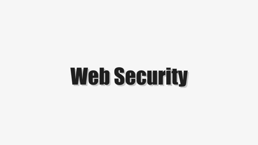 Web Security