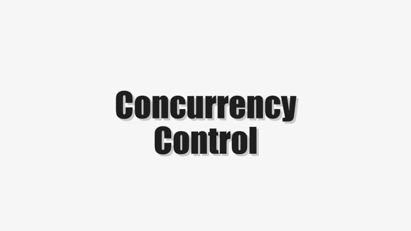 Concurrency Control