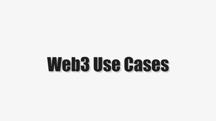 Web3 Use Cases