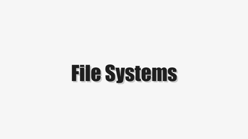 File Systems