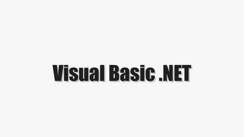 Visual Basic .NET
