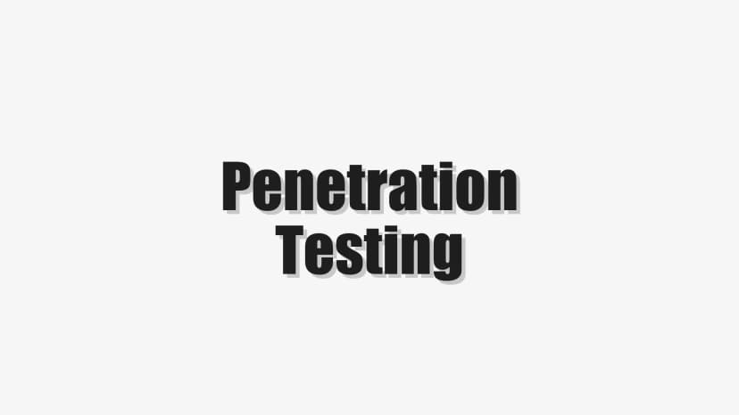 Penetration Testing