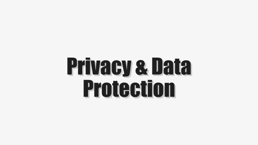 Privacy & Data Protection