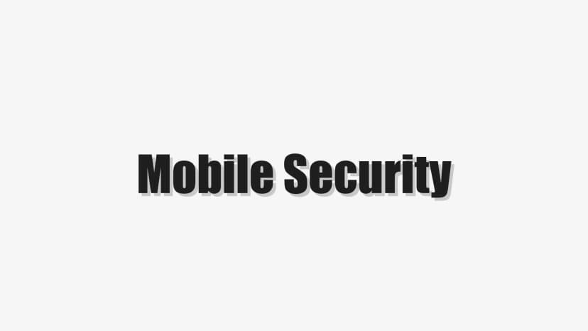 Mobile Security