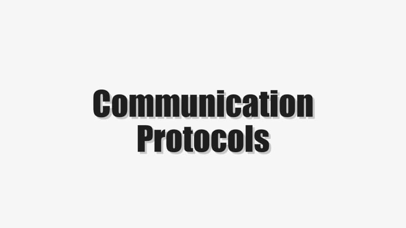 Communication Protocols