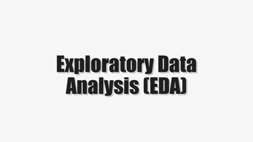 Exploratory Data Analysis (EDA)