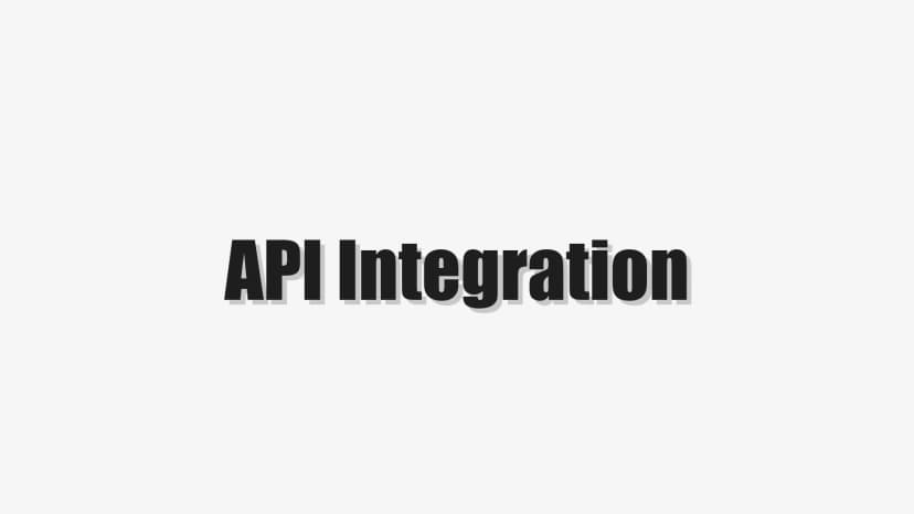 API Integration