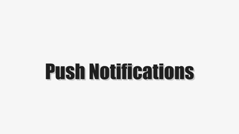 Push Notifications